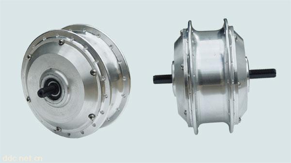 锂电池电动车用无刷有齿前驱无螺纹V刹小高速辐条电机