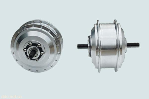 锂电池电动车用无刷有齿前驱碟刹小高速辐条电机