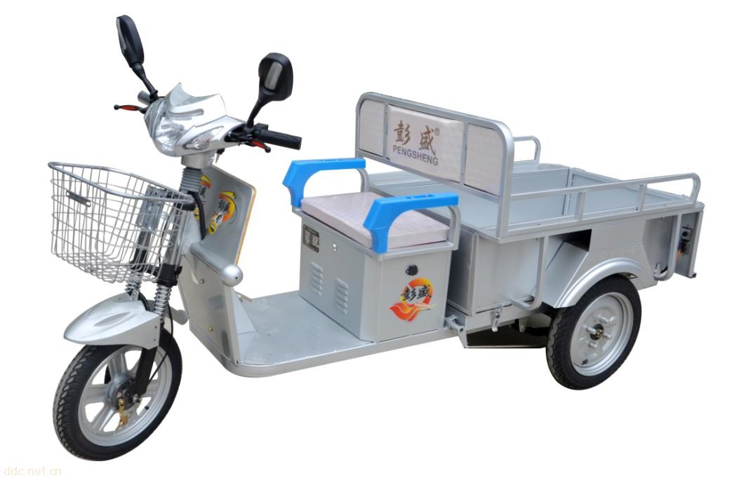 一米一双排差速电动三轮车