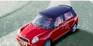 广生红色轻型家用电动汽车