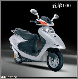 深本五羊100豪华电动摩托车