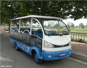 鸿马20座混合动力观光车