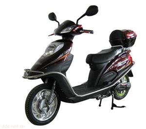 中国行48V500W黑色带后备箱电动车