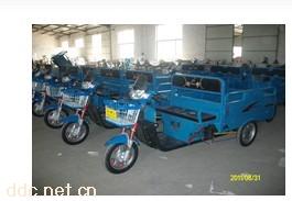 冠军大双肩三开门货运电动三轮车