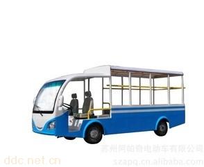 阿帕奇蓝白色景区社区游览电动观光车