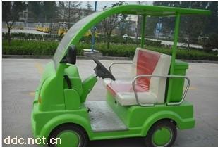 奥巴牌绿色2座电动观光车