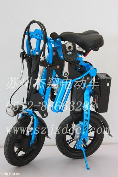 速蝶玫红时尚款TDW02ZⅢ电动自行车