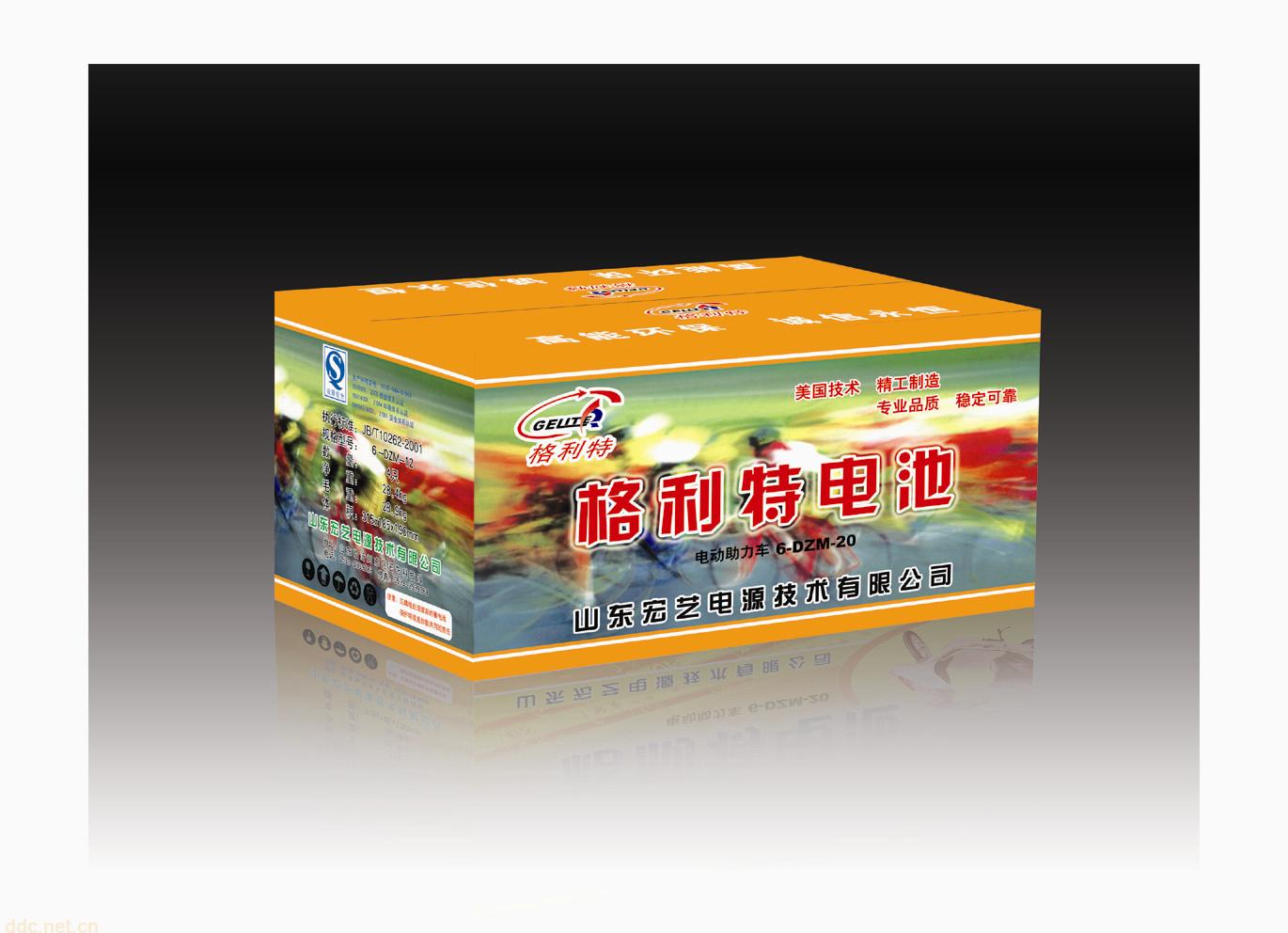 山东格利特电动助力车蓄电池