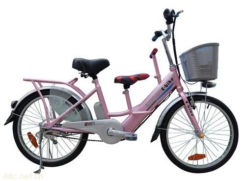 宝路仕新款锂电池子母电动车