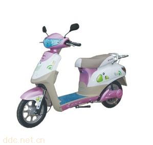 日阳粉色时尚花木兰电动摩托车