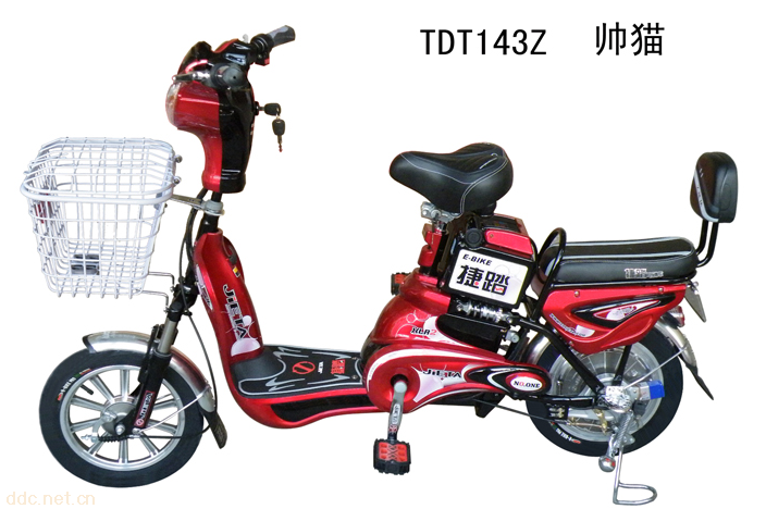 天津捷踏帅猫TDT1143Z电动自行车