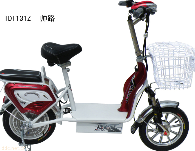 天津捷踏帅路14寸电动自行车