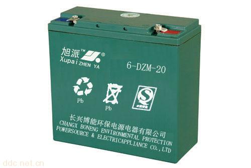 浙江长兴旭派6-DZM-20电动车蓄电池