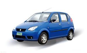 上海宝雅蓝色款雅宝电动汽车