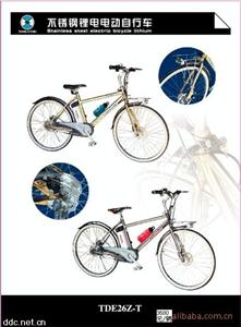 田丰不锈钢锂电电动车,锂电池电动自行车,台州电动车
