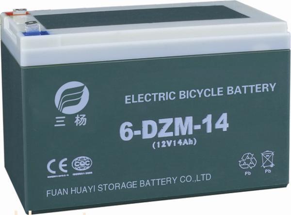 12V14AH电动车密闭型免维护铅酸蓄电池