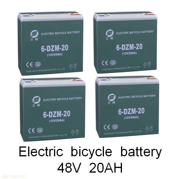 48V20AH电动车用密闭型免维护铅酸蓄电池