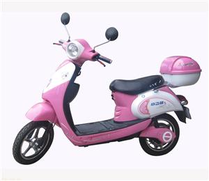 小飞哥粉色款时尚电动摩托车350W