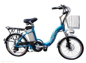 绿宝20寸36V200W锂电动自行车