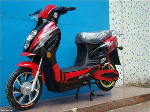 欧宝马16寸350W小王子电动摩托车