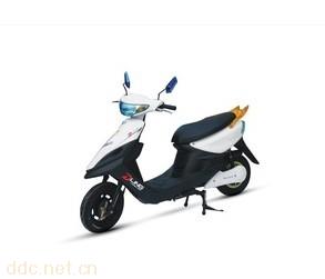 欧宝马800W48V白色福禧电动摩托车