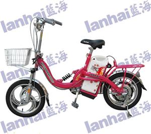 蓝海风情时尚电动自行车