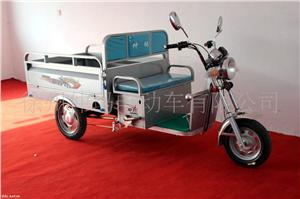 仲玛银色款农用电动三轮车