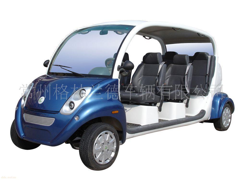 格林兰德Gle-6s蓝色轻型电动汽车