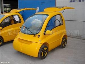 常州格林兰德黄色轻型电动汽车
