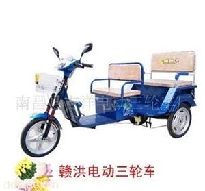 赣洪太子头载客电动三轮车
