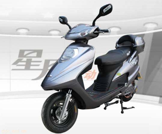 星月神欧丽DM97银色款电动车