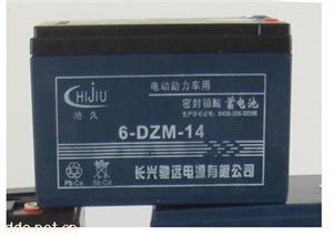 长兴驰远电动助力车蓄电池6-dzm-14