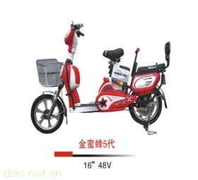 天津怡神金蜜蜂5代电动自行车