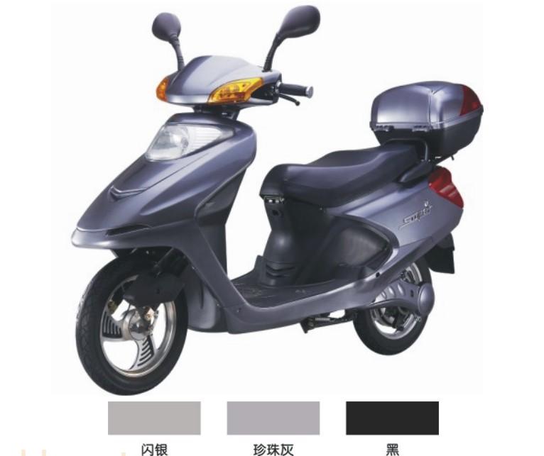 黑色款优之健电动摩托车