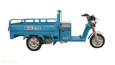 24伏两球太子载货电动三轮车（浅蓝）