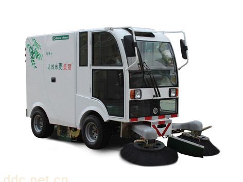 低位自卸式道路清扫车