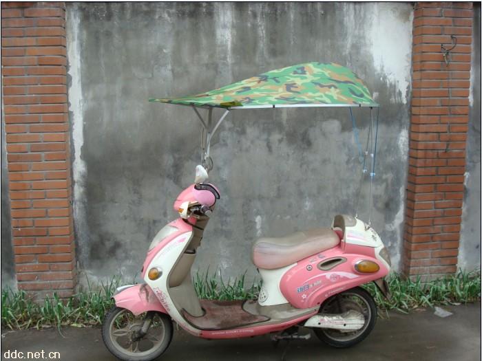 电动车蓬 迷彩双层布料