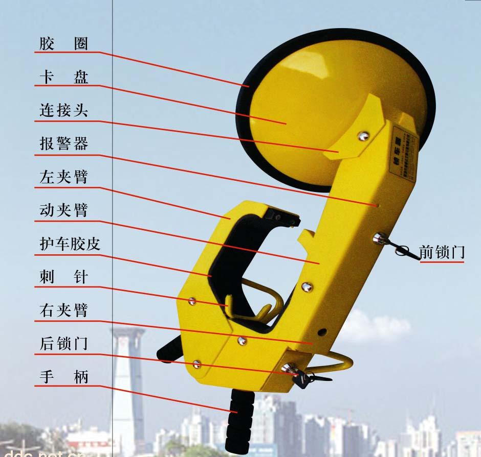 给爱车加个保险车轮锁，STD车轮