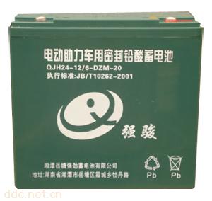供应强骏牌优质密封电动车铅酸蓄