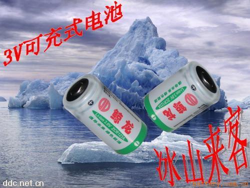 3V可充GCR123A锂离子电池